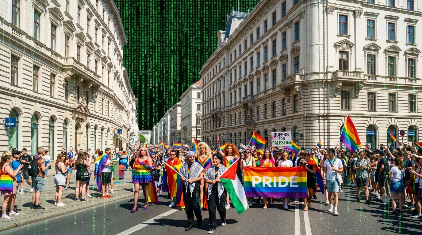 Glitch in der Matrix, Pride Parade Nahostkonflikt